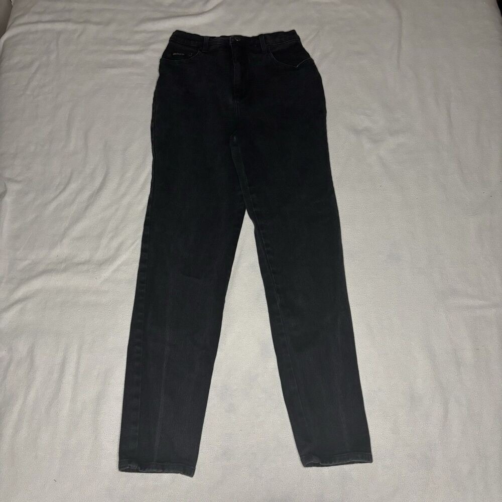 Route 66 Womens Black Stretch Skinny Jeans Size 13 14 Mid‎ Rise Denim Pants